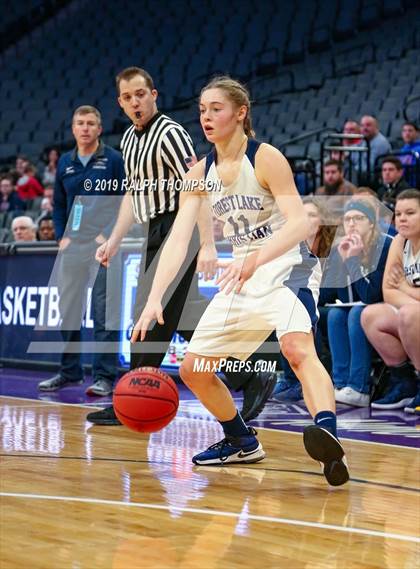 Thumbnail 3 in Forest Lake Christian vs. Valley Christian (CIF SJS D 6 Final) photogallery.