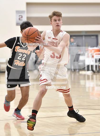 Thumbnail 1 in American Fork vs. Beverly Hills (Rancho Mirage Holiday Invitational) photogallery.