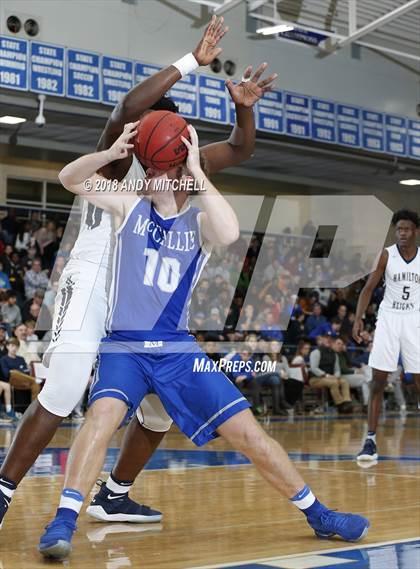 Thumbnail 2 in Hamilton Heights Christian Academy vs McCallie (Dr Pepper TEN Classic) photogallery.