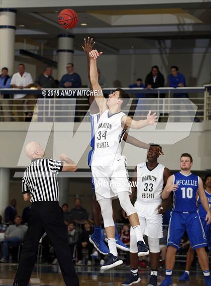 Thumbnail 2 in Hamilton Heights Christian Academy vs McCallie (Dr Pepper TEN Classic) photogallery.