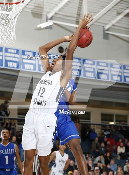 Thumbnail 3 in Hamilton Heights Christian Academy vs McCallie (Dr Pepper TEN Classic) photogallery.