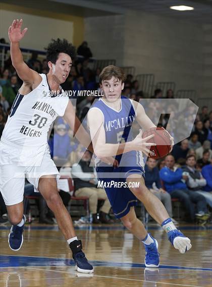 Thumbnail 2 in Hamilton Heights Christian Academy vs McCallie (Dr Pepper TEN Classic) photogallery.