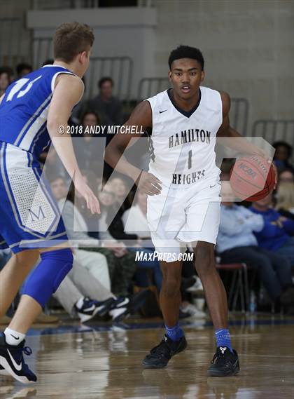 Thumbnail 2 in Hamilton Heights Christian Academy vs McCallie (Dr Pepper TEN Classic) photogallery.