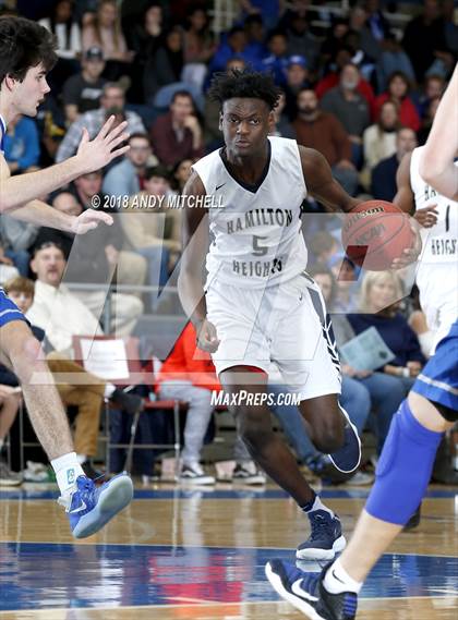 Thumbnail 2 in Hamilton Heights Christian Academy vs McCallie (Dr Pepper TEN Classic) photogallery.