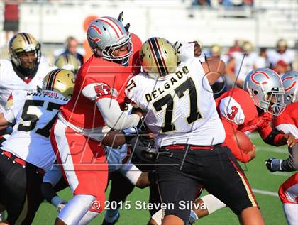 Thumbnail 2 in Colony vs. Alemany (2015 SoCal Honor Bowl) photogallery.