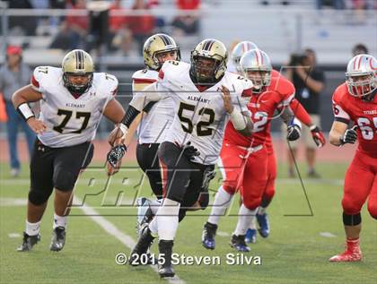 Thumbnail 3 in Colony vs. Alemany (2015 SoCal Honor Bowl) photogallery.