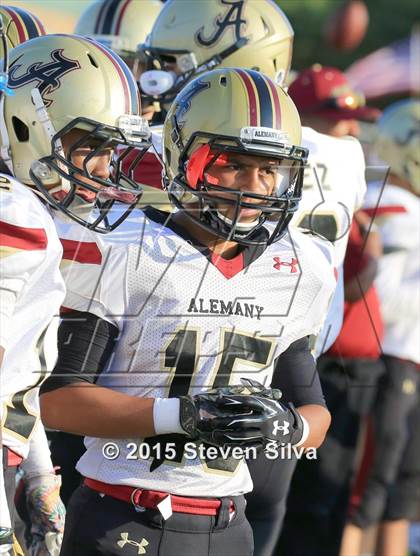 Thumbnail 3 in Colony vs. Alemany (2015 SoCal Honor Bowl) photogallery.