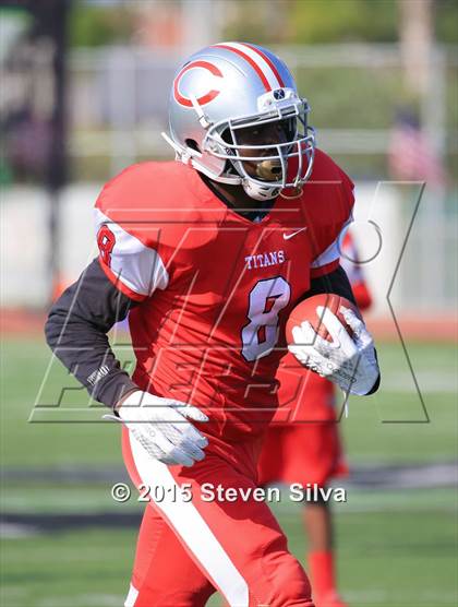 Thumbnail 2 in Colony vs. Alemany (2015 SoCal Honor Bowl) photogallery.