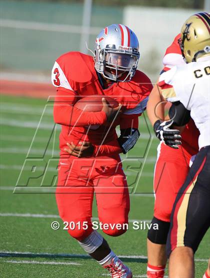 Thumbnail 3 in Colony vs. Alemany (2015 SoCal Honor Bowl) photogallery.
