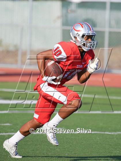 Thumbnail 1 in Colony vs. Alemany (2015 SoCal Honor Bowl) photogallery.