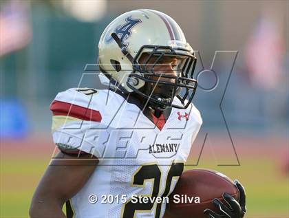 Thumbnail 2 in Colony vs. Alemany (2015 SoCal Honor Bowl) photogallery.