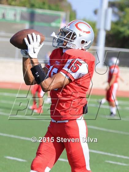 Thumbnail 3 in Colony vs. Alemany (2015 SoCal Honor Bowl) photogallery.