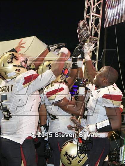 Thumbnail 2 in Colony vs. Alemany (2015 SoCal Honor Bowl) photogallery.