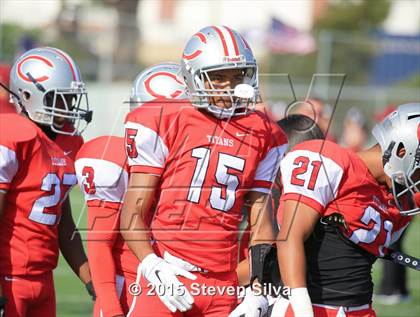 Thumbnail 2 in Colony vs. Alemany (2015 SoCal Honor Bowl) photogallery.