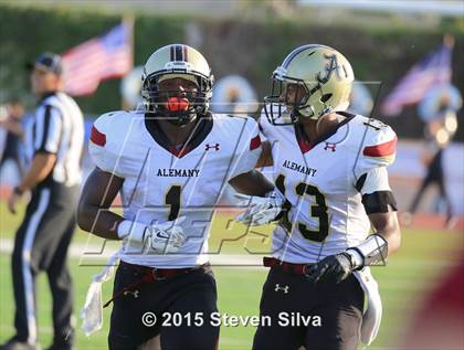 Thumbnail 2 in Colony vs. Alemany (2015 SoCal Honor Bowl) photogallery.