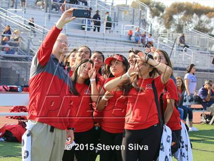 Thumbnail 2 in Colony vs. Alemany (2015 SoCal Honor Bowl) photogallery.
