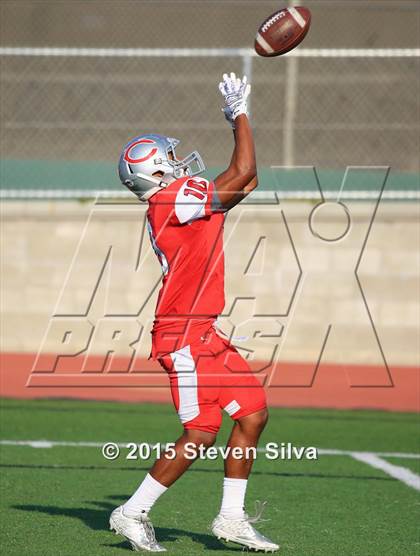 Thumbnail 2 in Colony vs. Alemany (2015 SoCal Honor Bowl) photogallery.