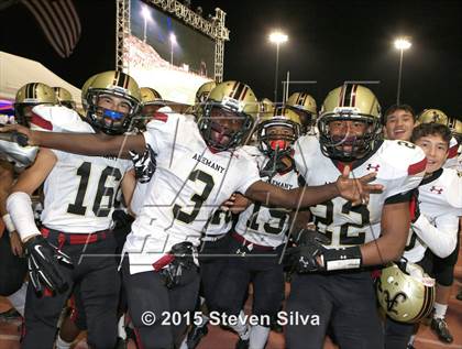 Thumbnail 3 in Colony vs. Alemany (2015 SoCal Honor Bowl) photogallery.