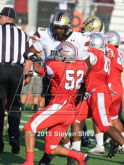 Thumbnail 2 in Colony vs. Alemany (2015 SoCal Honor Bowl) photogallery.