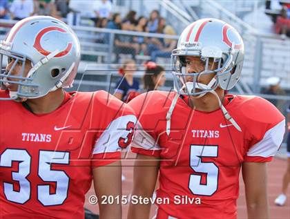 Thumbnail 2 in Colony vs. Alemany (2015 SoCal Honor Bowl) photogallery.