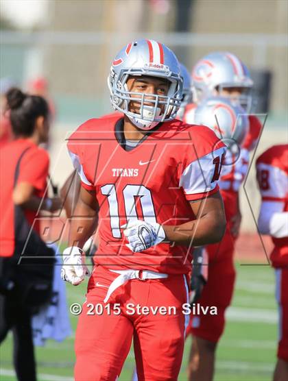 Thumbnail 2 in Colony vs. Alemany (2015 SoCal Honor Bowl) photogallery.