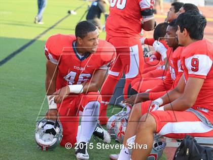 Thumbnail 2 in Colony vs. Alemany (2015 SoCal Honor Bowl) photogallery.