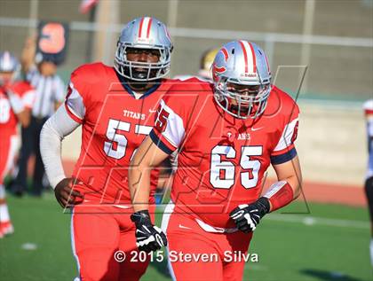 Thumbnail 1 in Colony vs. Alemany (2015 SoCal Honor Bowl) photogallery.