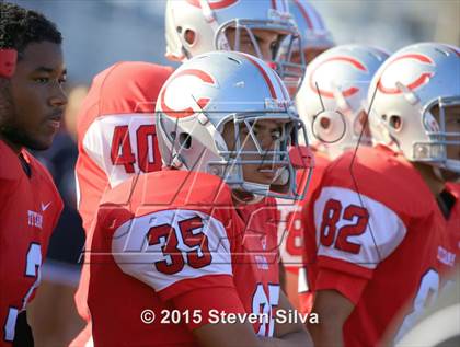 Thumbnail 2 in Colony vs. Alemany (2015 SoCal Honor Bowl) photogallery.