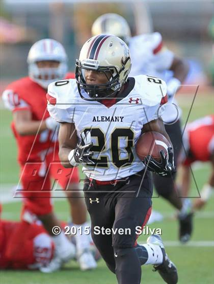 Thumbnail 1 in Colony vs. Alemany (2015 SoCal Honor Bowl) photogallery.