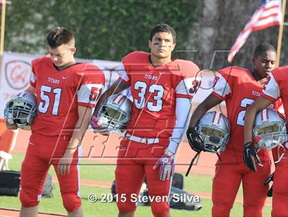 Thumbnail 3 in Colony vs. Alemany (2015 SoCal Honor Bowl) photogallery.