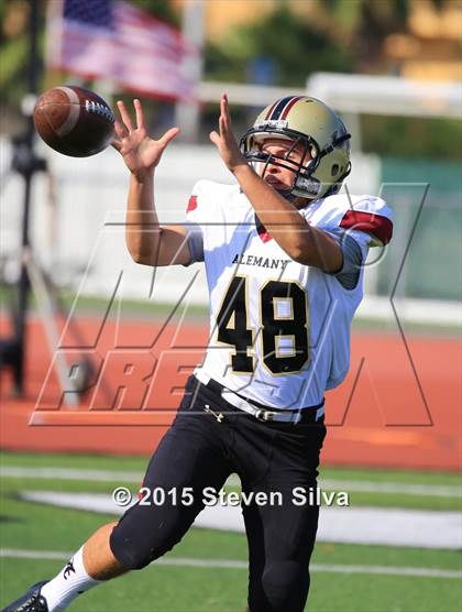 Thumbnail 3 in Colony vs. Alemany (2015 SoCal Honor Bowl) photogallery.