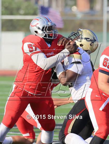 Thumbnail 2 in Colony vs. Alemany (2015 SoCal Honor Bowl) photogallery.