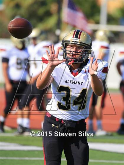 Thumbnail 1 in Colony vs. Alemany (2015 SoCal Honor Bowl) photogallery.