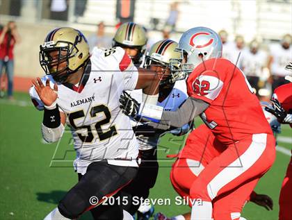 Thumbnail 2 in Colony vs. Alemany (2015 SoCal Honor Bowl) photogallery.