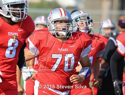 Thumbnail 1 in Colony vs. Alemany (2015 SoCal Honor Bowl) photogallery.