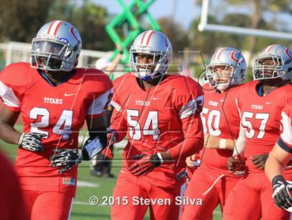 Thumbnail 3 in Colony vs. Alemany (2015 SoCal Honor Bowl) photogallery.