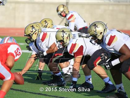 Thumbnail 2 in Colony vs. Alemany (2015 SoCal Honor Bowl) photogallery.