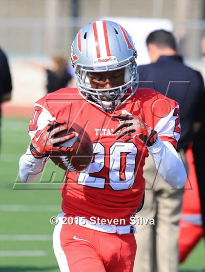 Thumbnail 2 in Colony vs. Alemany (2015 SoCal Honor Bowl) photogallery.