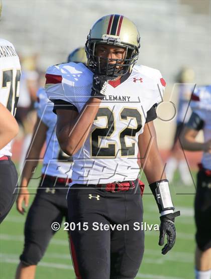 Thumbnail 3 in Colony vs. Alemany (2015 SoCal Honor Bowl) photogallery.