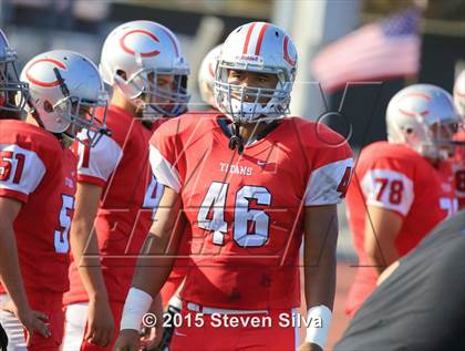 Thumbnail 2 in Colony vs. Alemany (2015 SoCal Honor Bowl) photogallery.