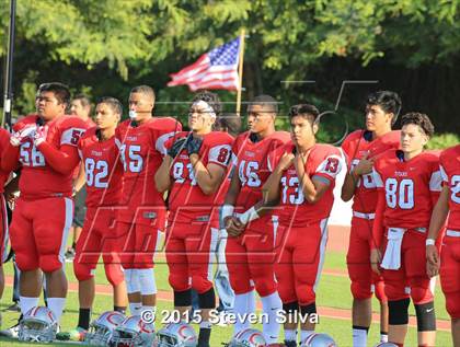 Thumbnail 3 in Colony vs. Alemany (2015 SoCal Honor Bowl) photogallery.