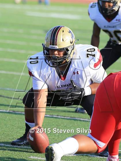 Thumbnail 2 in Colony vs. Alemany (2015 SoCal Honor Bowl) photogallery.