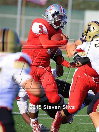 Thumbnail 1 in Colony vs. Alemany (2015 SoCal Honor Bowl) photogallery.