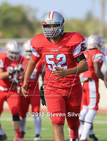 Thumbnail 3 in Colony vs. Alemany (2015 SoCal Honor Bowl) photogallery.