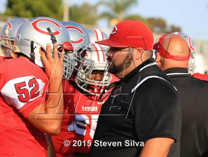 Thumbnail 1 in Colony vs. Alemany (2015 SoCal Honor Bowl) photogallery.