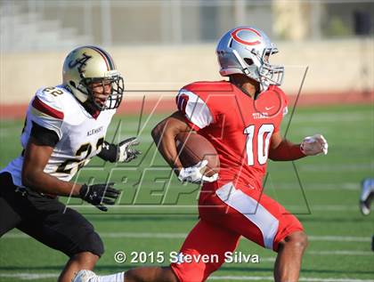 Thumbnail 3 in Colony vs. Alemany (2015 SoCal Honor Bowl) photogallery.