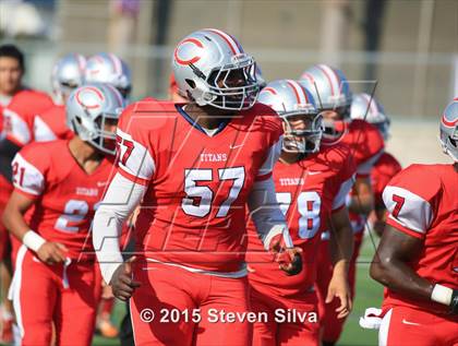 Thumbnail 3 in Colony vs. Alemany (2015 SoCal Honor Bowl) photogallery.