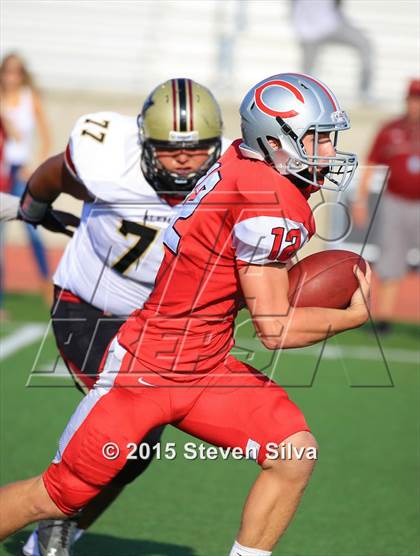 Thumbnail 2 in Colony vs. Alemany (2015 SoCal Honor Bowl) photogallery.