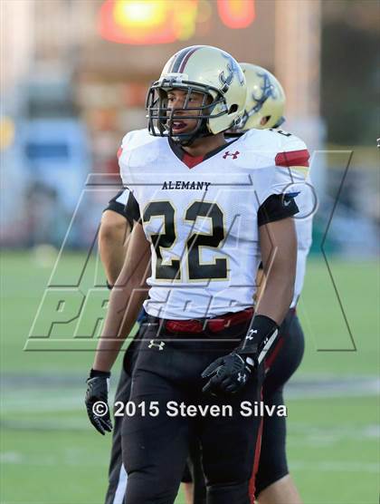 Thumbnail 1 in Colony vs. Alemany (2015 SoCal Honor Bowl) photogallery.