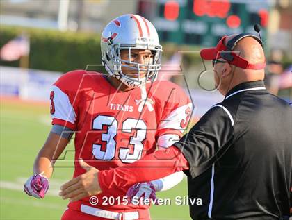 Thumbnail 3 in Colony vs. Alemany (2015 SoCal Honor Bowl) photogallery.